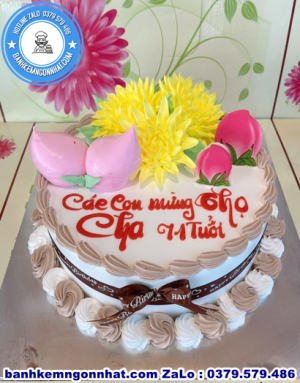 Bánh Kem Mừng Thọ 15